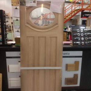 External Hardwood Nottingham - Unglazed (No Glass) Door